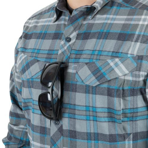 Helikon - Defender Mk2 Pilgrim Shirt - Blue Plaid - KO-DPG-SR-P6501