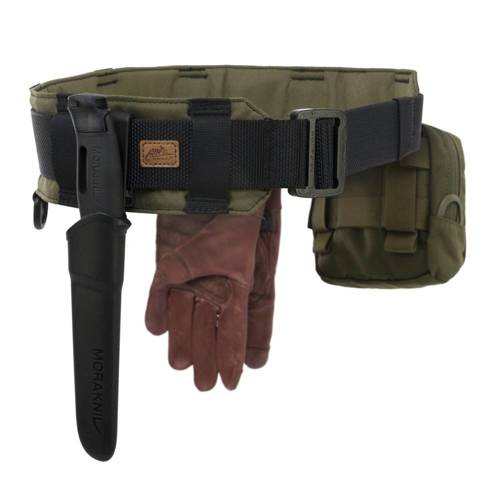 Helikon - Forester Bushcraft Belt - Black / Earth Brown - PS-FBB-CD-0A01A