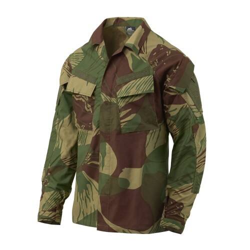 Helikon - Military Sweatshirt Raid - Ripstop - 8 Pockets - Rhodesian Camo - BL-RAD-SP-1K