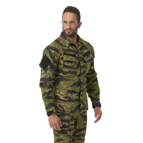 Helikon - Military Sweatshirt Raid - Ripstop - 8 Pockets - Tiger Stripe - BL-RAD-SP-62