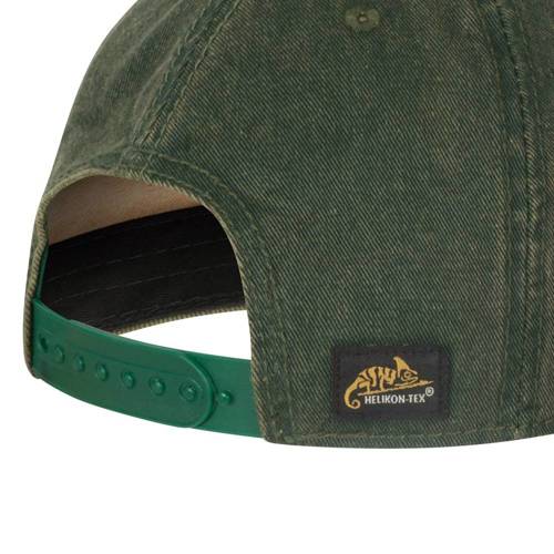 Helikon - Snapack Shooting Time Cap - Washed Dark Green - CZ-STS-DW