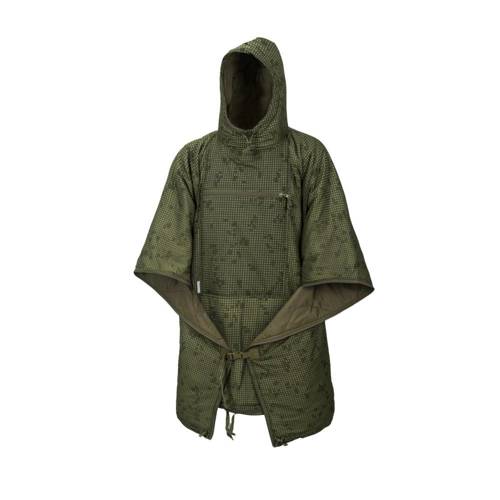 Helikon - Swagman Roll® Poncho - Climashield® Apex™ - Desert Night Camo - PO-SMR-NL-0L