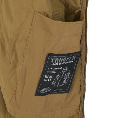 Helikon - Trooper Soft Shell Jacket - StormStretch® - Coyote Brown - KU-TRP-NL-11