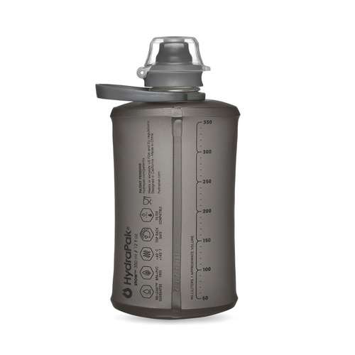 HydraPak - Soft Water Bottle Stow - TPU - 350 ml - Mammoth Grey - GS340MD