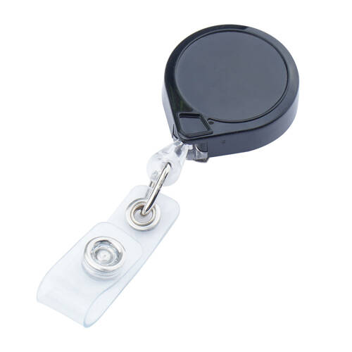 KEY-BAK - MINI-BAK ID Badge Holder / Retractor - Clip - 0057-0054