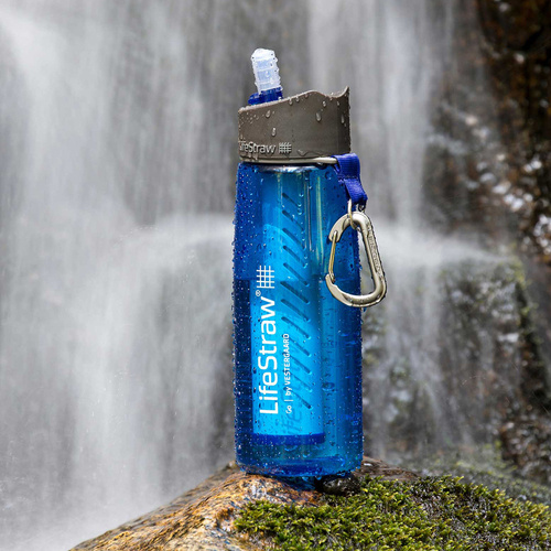 LifeStraw - Go Portable Water Filter - 0.65 L - Clear