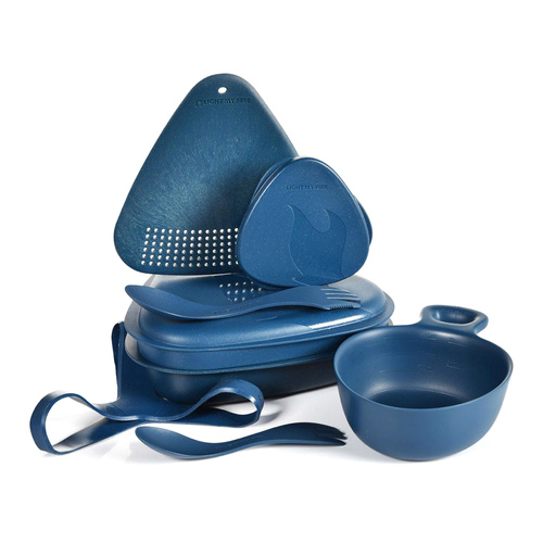 Light My Fire - Outdoor MealKit™ Travel Cookware Set - 8 pieces - HazyBlue - 2418410910