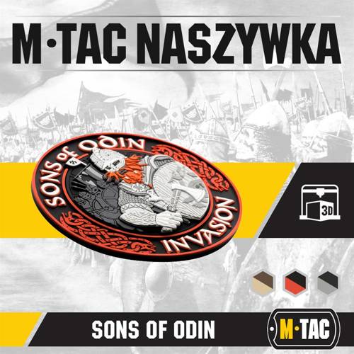 M-Tac - 3D PVC Patch Sons of Odin - Black/Red - 51137233