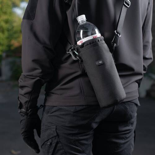 M-Tac - Bottle Cover with Strap - Black - 10125002