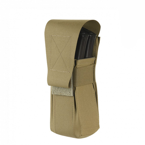 M-Tac - Double AR/AK Magazine Pouch Closed - Coyote - 10013205