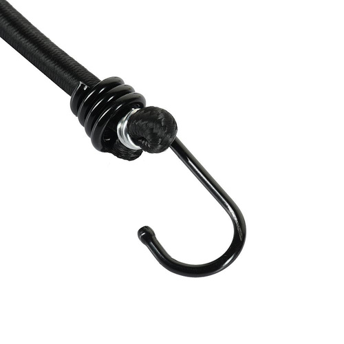 M-Tac - Elastic Cord with Hooks - Black - YL202107001