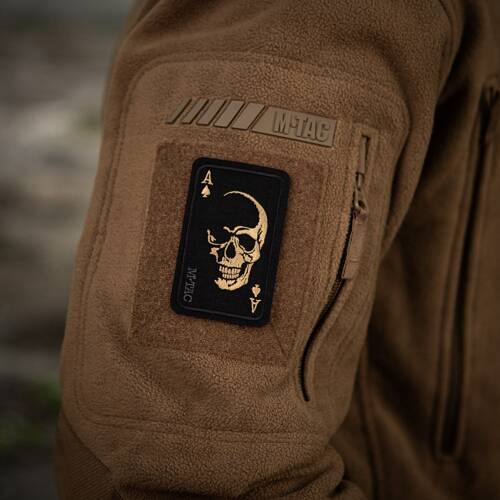 M-Tac - Face of War Patch - Embroidery - Black/Orange - 51389035