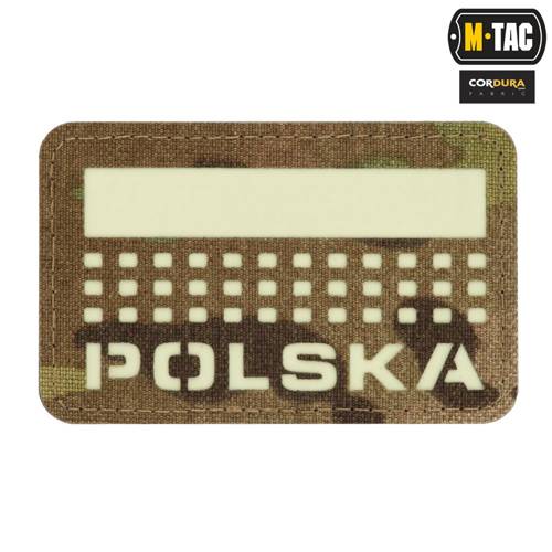 M-Tac - Flag patch Poland 50х80 - Laser Cut - MultiCam / Fluo - 51007208