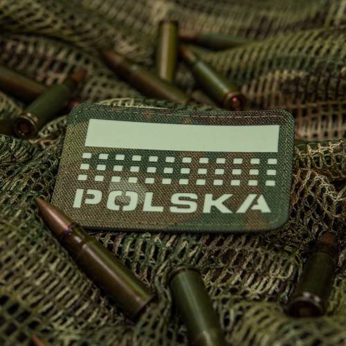 M-Tac - Flag patch Poland 50х80 - Laser Cut - MultiCam / Fluo - 51007208