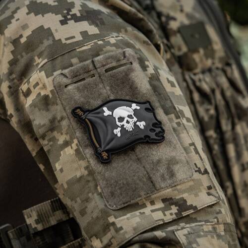 M-Tac - Jolly Roger Patch - PVC - Black - 51116802