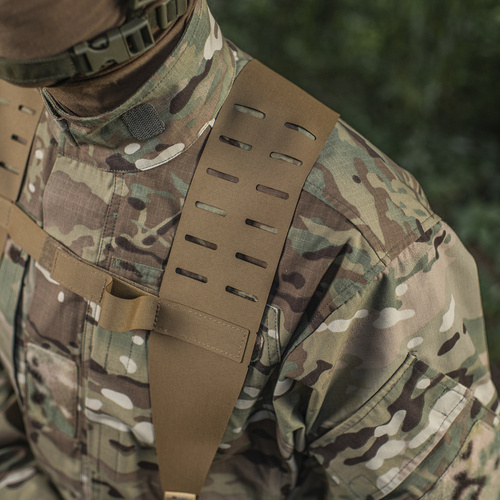 M-Tac - Laser Cut Tactical Belt Suspenders - Coyote - 10255005