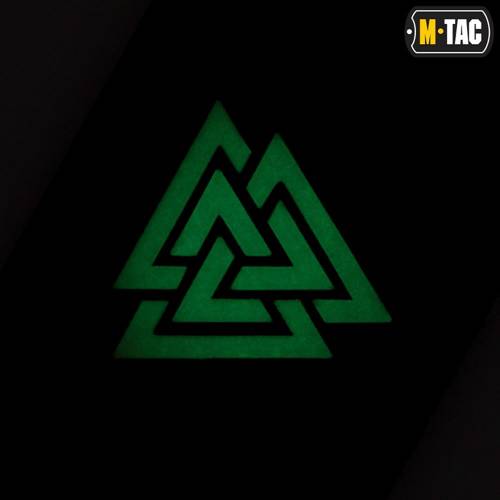 M-Tac - Laser Cut Valknut Horizontal Patch - Black - 51164299