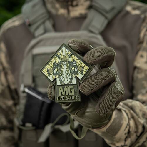 M-Tac - MG Operator Patch - PVC - Printed - Ranger Green - 51348123