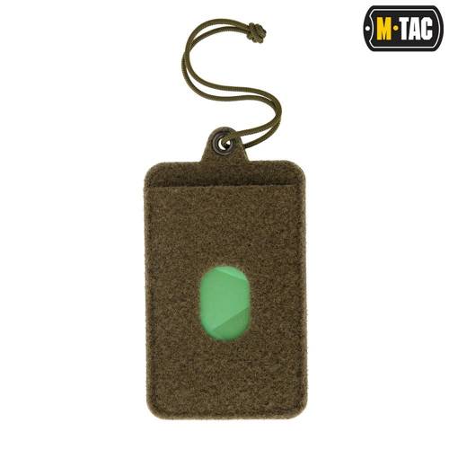 M-Tac - Patch Panel with ID Card Pocket with Lanyard - Olive - 10118001