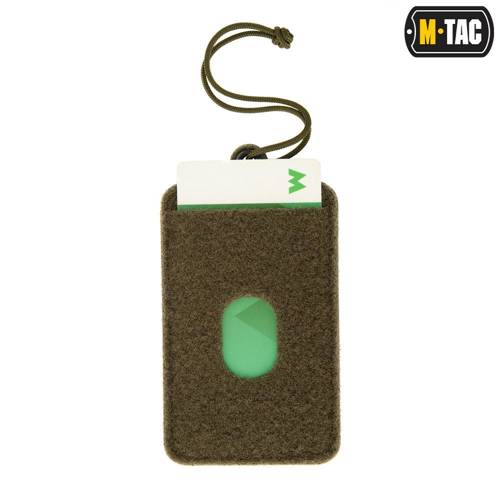 M-Tac - Patch Panel with ID Card Pocket with Lanyard - Olive - 10118001