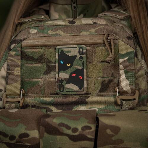 M-Tac - Queen of Spades Patch - Cordura 500D - MultiCam/Black - 51362008