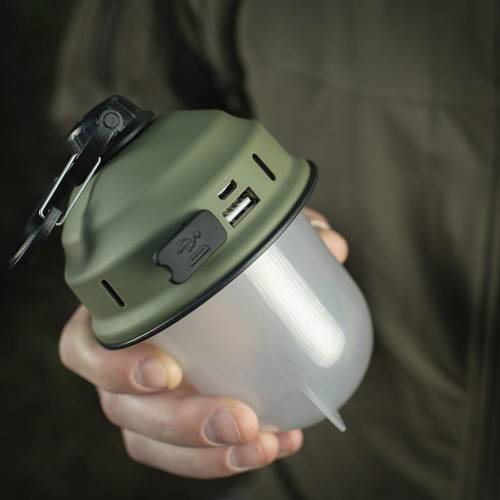 M-Tac - Rechargeable LED Travel Light - Olive - MTC-KS078