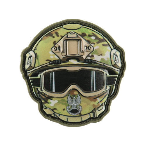 M-Tac - Special Forces Emoji Patch - 3D PVC - Camo - 51353603