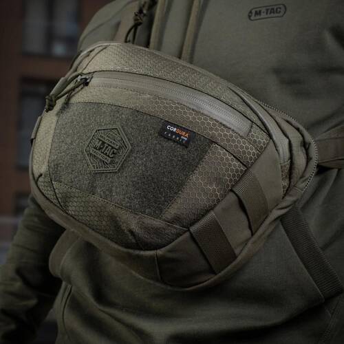 M-Tac - Sphaera Hex Hardsling Bag Large Elite - Cordura - Ranger Green - 51422023