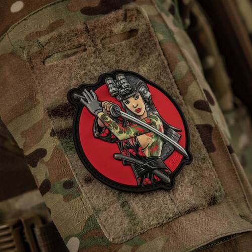 M-Tac - Tactical Girl №3 Yakuza Patch - PVC - Watercolor - Full Color - 51116401