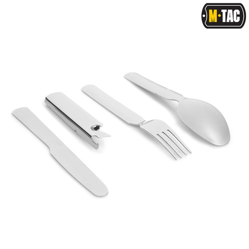 M-Tac - Travel Essentials Small Set - Steel - Silver - HWCJ001S