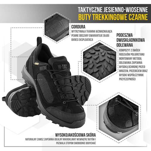 M-Tac - Trekking Boots - Black - 1JJ115/5TPLV