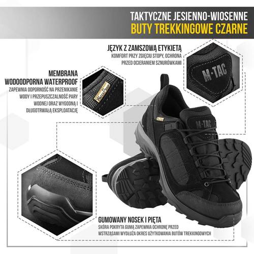 M-Tac - Trekking Boots - Black - 1JJ115/5TPLV