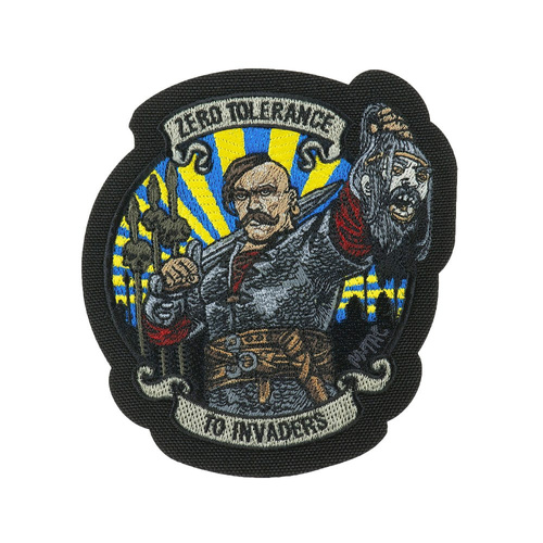 M-Tac - Zero Tolerance Patch - Embroidery - Cordura 500D - Yellow/Blue - 51490002