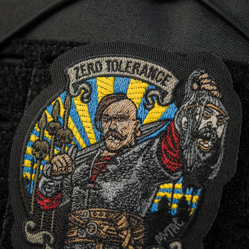 M-Tac - Zero Tolerance Patch - Embroidery - Cordura 500D - Yellow/Blue - 51490002