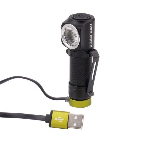 Mactronic - Rechargeable Flashlight / Headlamp Cyclope II - 600 lm - THL0131