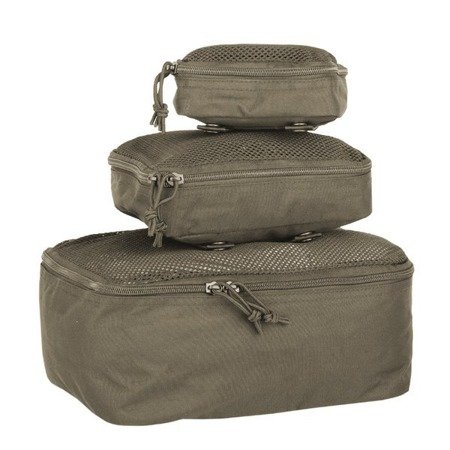 Mil-Tec - 3-Pc Mesh Pouch Set - OD Green - 16003801