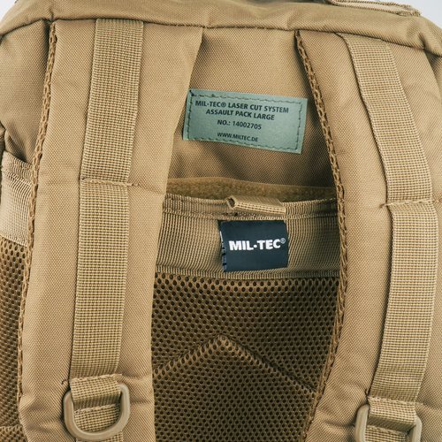 Mil-Tec - Large Assault Pack Laser Cut - Coyote Tan - 14002705