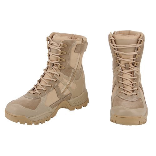 Mil-Tec - Patrol One Zip Boots - Coyote - 12822305