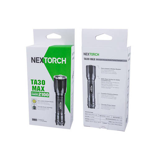 NEXTorch - Rechargeable LED Flashlight TA30 MAX - 2100 lm - TA30 MAX