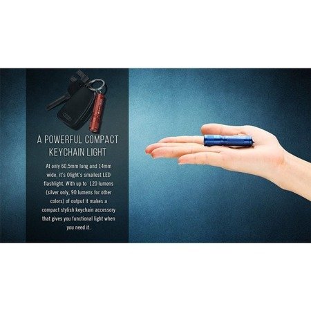 Olight - Keychain Flashlight - I3E-TX BLK