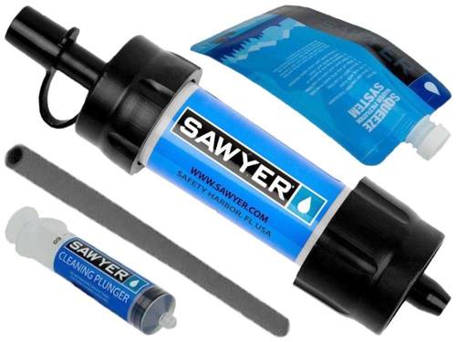 Sawyer - Mini Water Filtration System - Blue - SP128 