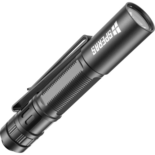 Speras - M10 CRI95 LED Tactical Flashlight - 120 lm - Black - SPERAS M10 CRI95