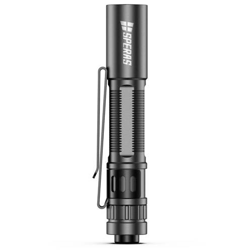 Speras - M10 LED Tactical Flashlight - 200 lm - Black - SPERAS M10