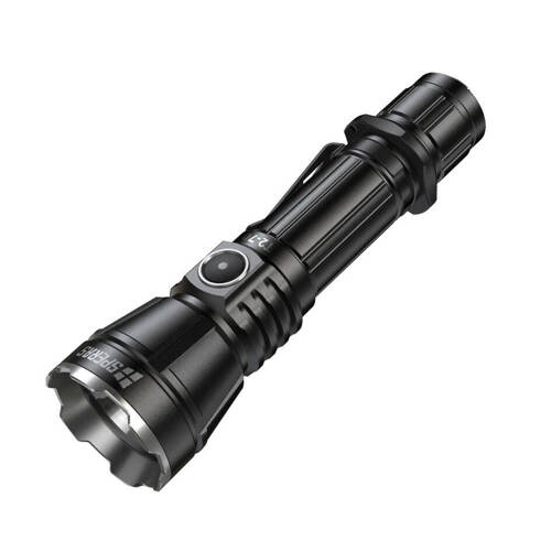 Speras - Tactical Flashlight T2-70 - 3300 lm - 18650 - Black - T2-70