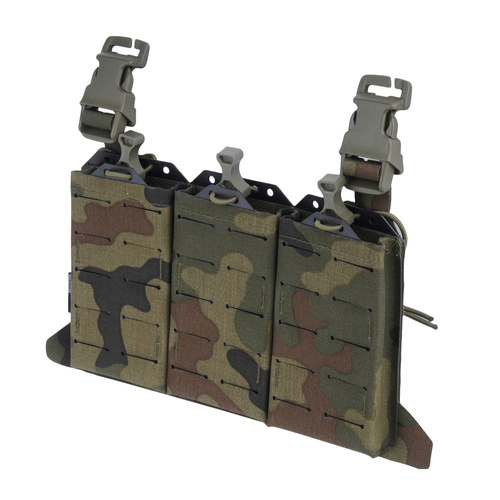 Templars Gear - Shingle Panel G5 Loader Panel for 3 AR/AK Magazines - PL Woodland - TG-CPC-SFP-G5-WZ93