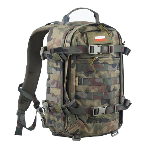 WISPORT - Sparrow II Military Backpack - 20L - Polish Woodland