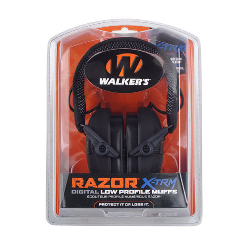 Walker's - Active Hearing Protectors Razor Dig Muff XTRM - Black - GWP-XDRSEM