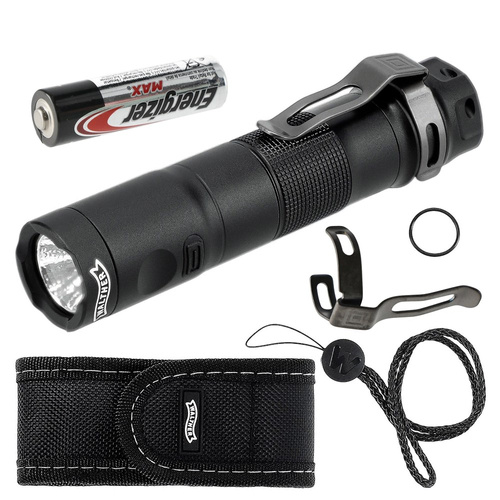 Walther - Flashlight LED EFA1 - 350 lm - Black - 3.7143