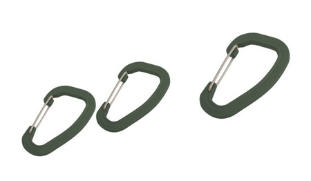 Wildo - Accessory Carabiner Set - 3 pcs - Olive