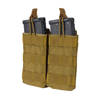 Condor - Open Top Double M4/M16 Mag Pouch - Coyote Brown - MA19-498